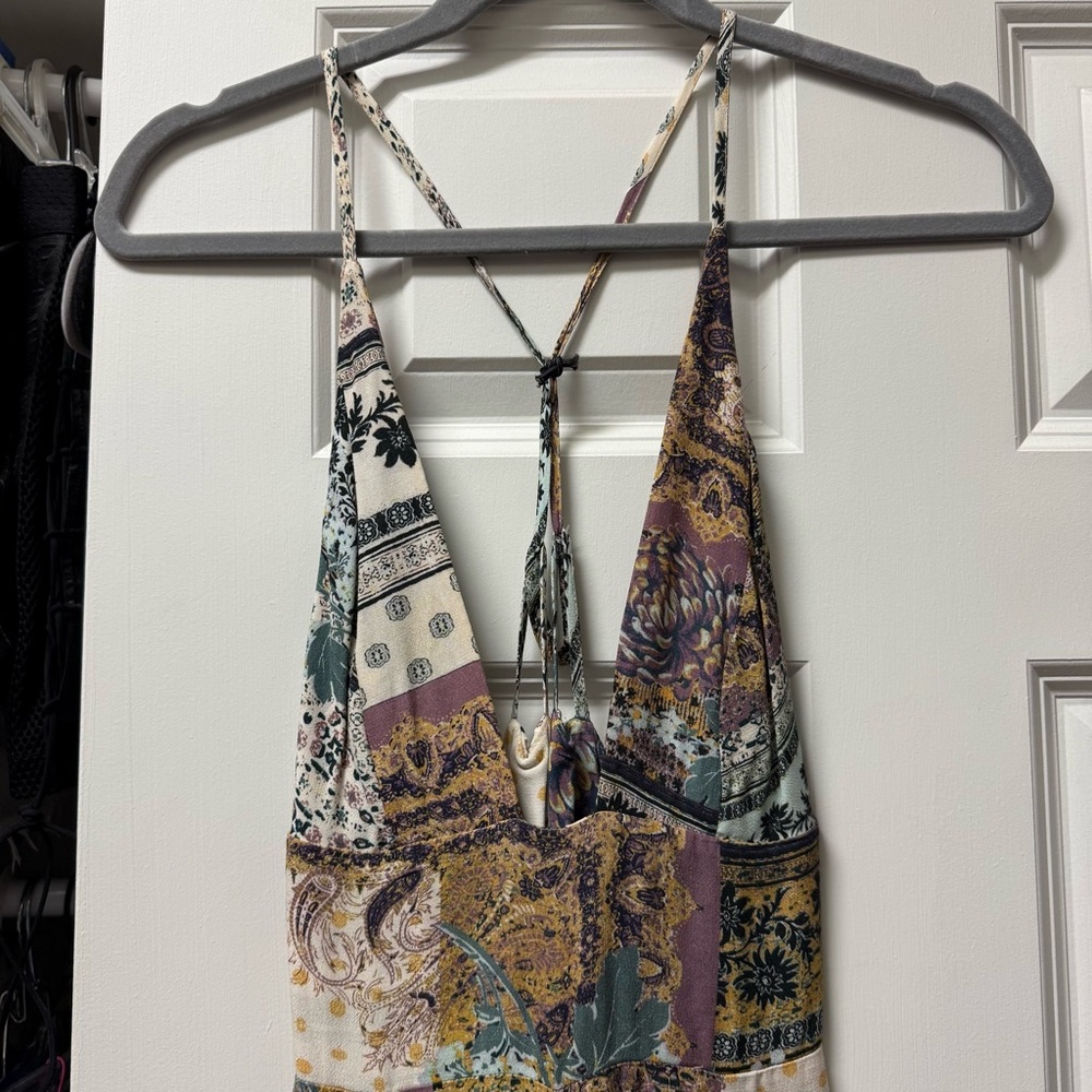 Free People Patchwork Jumpsuit - image 5